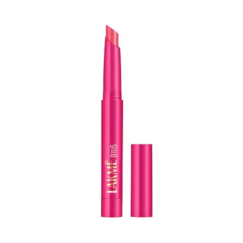 Image of Lakme 9 to 5 Forever Matte Lip Crayon, Power Pink, 1.1g, for Smooth and Supple Lips, with Vitamin C, Matte Finish, 8 Hr Hydration, Long Lasting all day comfort, Retractable Crayon