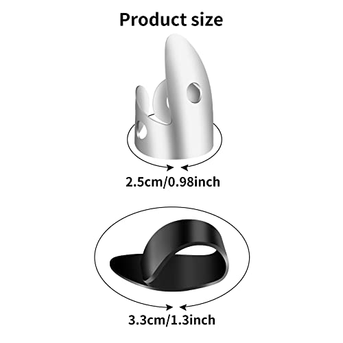 Grevosea Lot de 6 médiators réglables en acier inoxydable pour guitare acoustique, banjos et autres instruments (4… - Les Beatles, Paul McCartney, John Lennon, RIngo Starr, George Harrison Grevosea Lot de 6 médiators réglables en acier inoxydable pour guitare acoustique, banjos et autres instruments (4… – Image 3