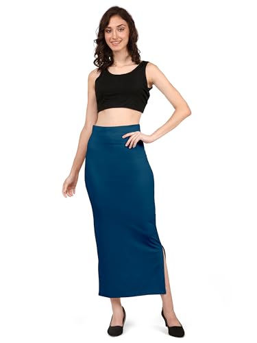 Image of Mehrang Stretchable Saree Shapewear Petticoat for Women, Cotton Blended,Petticoat,Skirts for Women,Shape Wear Dress for Saree