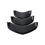 -Kondition: 100% brandneu Just like Motorrad ABS Front Decoration Cover Fit für Vespa GTS 300 HPE GTV Super Racing Sechziger Zubehör (Color : Black)