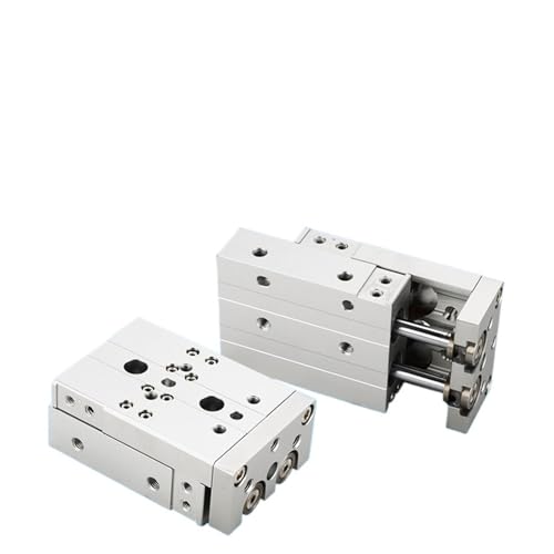 Vérin de guidage linéaire pneumatique HLQ6 HLQ8 HLQ12 compact pour l'automatisation