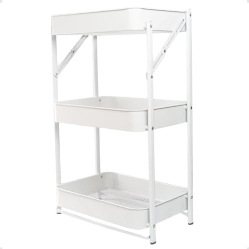 Carrinho Organizador Multiuso Fruteira Cozinha Banheiro Escritório