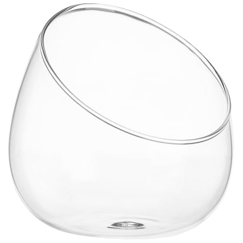 Happyyami Glass Terrarium Vase for Succulents Cover