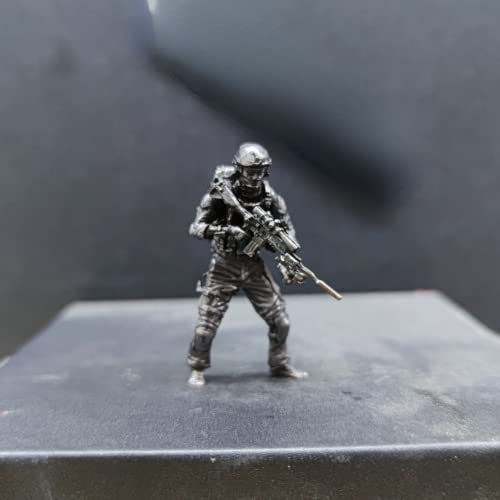 Soldat moderne en laiton robuste pour remplacer vos figurines de jeu fragiles