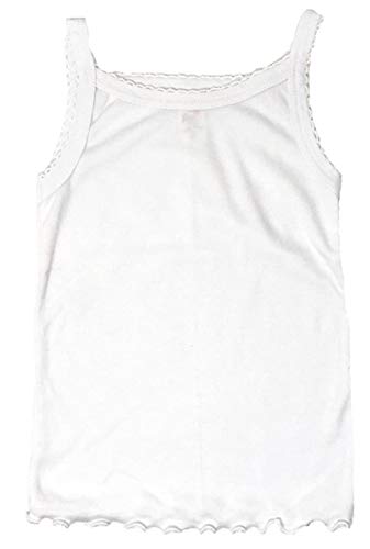 I&S Girl's 4 Pack Soft Cotton Cami Spaghetti Strap Tank Tops Undershirts4