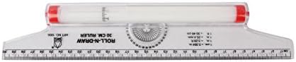 Omega ROLL-N-Draw, 30 Cm Ruler : Amazon.in: Office Products