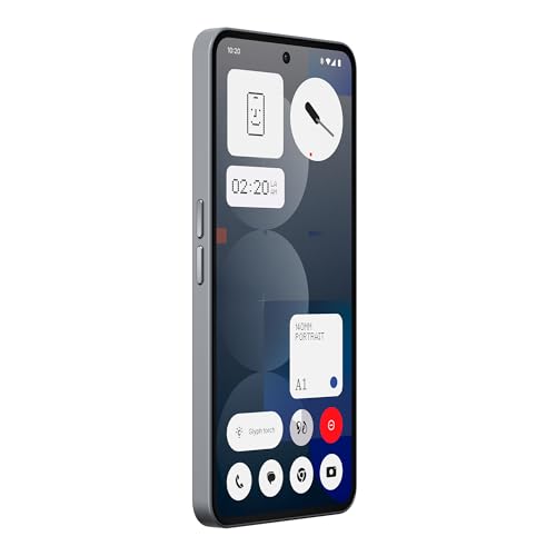 Nothing Phone (3a) Pro 5G Unlocked Cell Phone, 50MP Periscope Telephoto with 60x Super Zoom, 50MP Selfie, 6.77" 120Hz AMOLED Display, Snapdragon 7s Gen3, 5000mAh, IP64, 12+256GB, Grey - Image 4