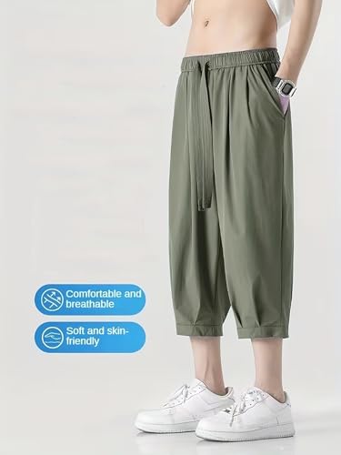 Image of Lymio Men Shorts || Three Quarter Pant for Men || 3 /4 Casual Cotton Shorts (Short-46-49)