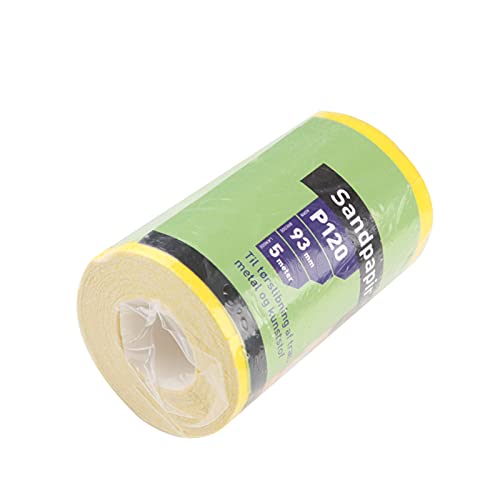 Qiguch66 5M 40-180 Grit Sandpaper Sanding Roll Polishing Woodwork Metalwork Abrasive Tool thumb #3