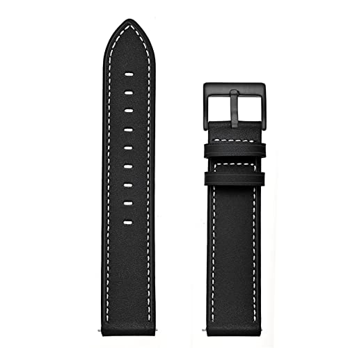 Bracelet en cuir pour Garmin Venu 2 Plus et Vivoactive 4