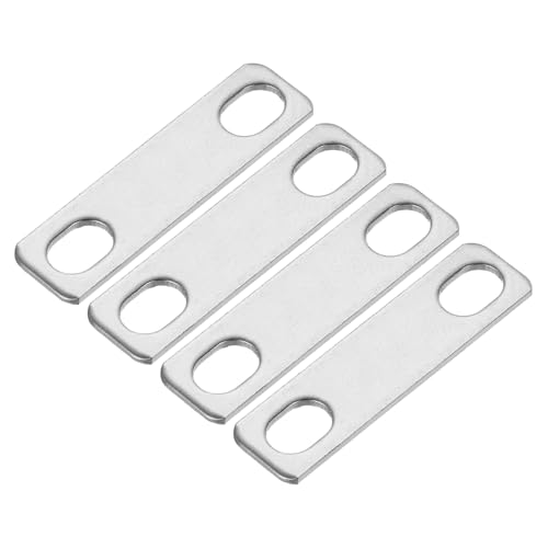 MECCANIXITY 4 pcs Barres de bus connecteur espacement 1.18" épaisseur 1.5MM nickelé LiFePO4