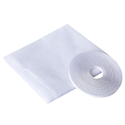 Eventerde Mosquiteros para Ventanas - Mosquitera para Ventanas y Puertas, Malla fina Antiinsectos | Piezas de Repuesto Invisibles para Todas las Habitaciones: Salón, , Cuarto de Baño, Patio,