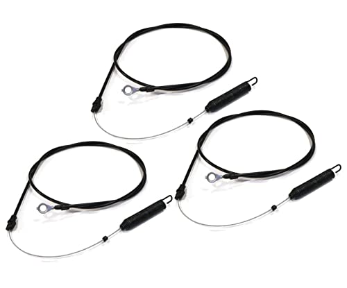 The ROP Shop | (Pack of 3 Deck Engagement Clutch Cable for Craftsman 532408714, 532435111