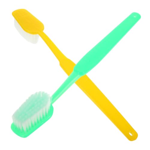 Brosses à dents géantes BESTonZON pour accessoire photobooth Halloween et fête humour
