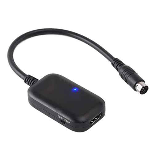 Cable adaptador retro de consola de videojuegos, cable HDTV HDTV para mejorar la visión y el sonido para los amantes de los videojuegos