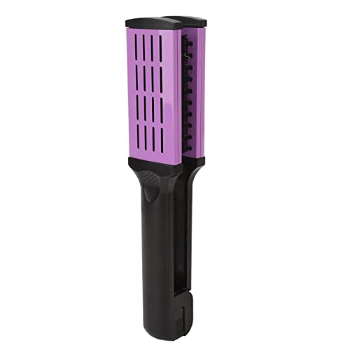 Cepillo planchador para cabello DAN&DRE Double Brush Comb, con mango ergonómico y protección contra estática miniatura 1