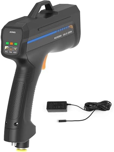 Handheld Anti-Static Ion Eliminator Gun with Dust Detection Light, High-Efficiency Static Removal Tool for Industrial Use, Electronics Maintenance, and Cleaning