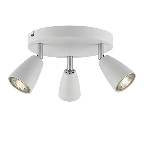 IMPTS LED Deckenlampe Deckenstrahler 3 flammig rund LED Sopt Lampe...