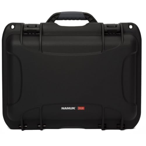 Maleta resistente NANUK 918 mediana impermeable negra