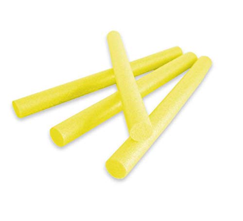 Tu Fiesta Mola Mazo 100 Palos de Goma Espuma SIN LED (Amarillo)|Producto de Moda|Festivales, Discotecas y Grandes Eventos