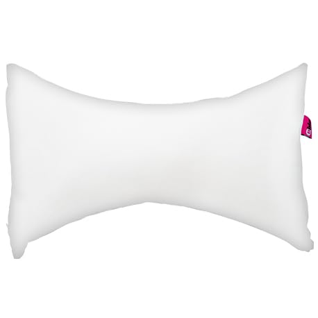 Ubio Almohada Cervical Mariposa Blanca | Anatómica, Antibacterias y Confort | Tejido Terlenka,...