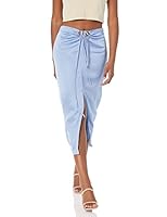 ASTR the label womens Astr Women's Robin Skirt, Blue, X-Small US
