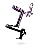 IMPALAPRO Portaborracce per bicicletta laterale MTB e strada ultraleggero 34 g (viola 1pc)
