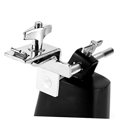 ibasenice Drum Cowbell Mount Clamp Clip para Batería Versátil Accesorio de Percusión Fácil de Instalar Diseño Resistente al Desgaste miniatura 2