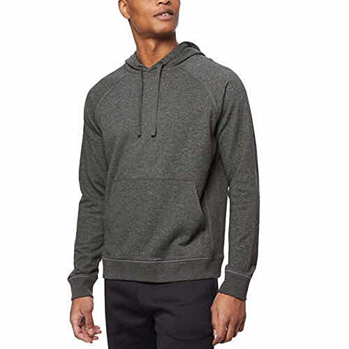 32 Degrees Men's Pullover Hooded (Heather Black, Medium)2