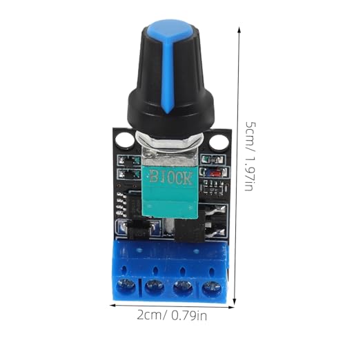 Módulo regulador de voltaje ajustable 5v-16v con interruptor de motor Veemoon de alta estabilidad 2