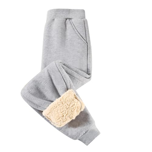 XINYUNZU Unisex Kinder Hose Jogginghose Winterhose Gefütterte...