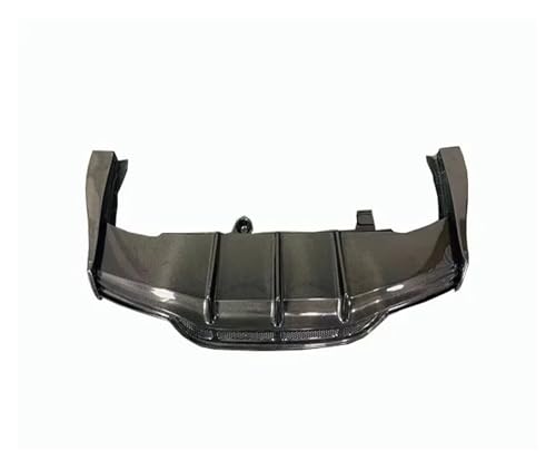 Difusor de labio trasero en fibra de carbono real para Benz C63 C63S W205 Coupé 5