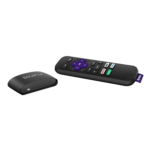 Roku Express - Streaming player Full HD. Transforma sua TV em Smart TV. Com controle remoto e cabo H