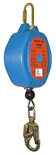 Promo 40% OFF Tractel RA30G Blocfor AES Self-Retracting Lifeline, Blue, With Galvanized Wire Rope, 30-Feet