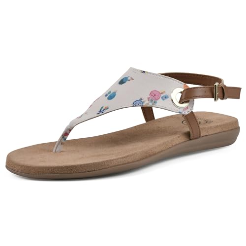Image of WHITE MOUNTAIN Women's London Flat Sandal