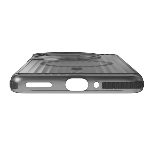Image of DailyObjects Polycarbonate Case for OnePlus 12 Black Beam 2.0 Slim Back Cover | Full Body Protection | Wireless Charging