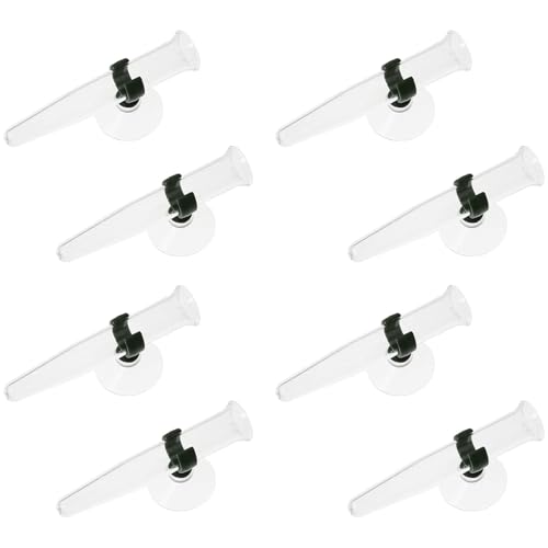 MLWSKERTY Tubos De Riego De Flores De Transparente con Ventosas Fuertes Herramienta para Depósitos De Agua Ideal para Decoraciones De Bodas Y Uso Doméstico Extensores De Jarrones Florales