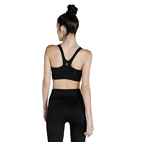 Image of Puma Polyester Women Exhale Mesh Curve Sports Bra