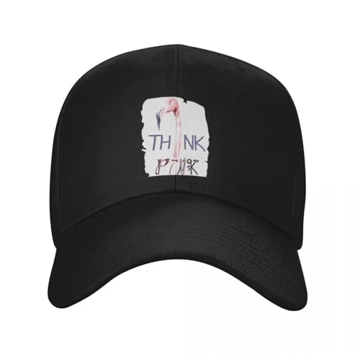 XTWTCXESD Flamenco clásico Piensa Amantes del Flamenco Rosa Gorra de béisbol Gorra Militar Hombre Gorras graciosas Golf Outlet Playa Femenino Hombre Classic 2026