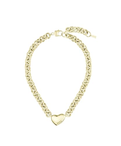 Collier en chaîne BOSS femme HONEY LOVE en acier inoxydable et or jaune durable