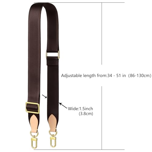 Image of Purse Strap Replacement Crossbody Handbag Shoulder Strap Adjustable for SPEEDY,Pochette Accessoires