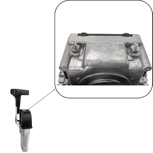 POWEROB TEC Marine Throttle Control Box 06240-ZW5-U20 06240-ZW5-U40 Suitable for Honda Outboard Single Engine Right-Hand Control Pull to Open