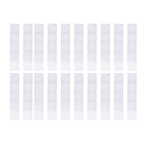 FLEXMAN 50Pcs 13.56MHz NFC RFID Sticker Tag, 1 504 Byte Repeatable Written High Frequency IC UID Label, Waterproof NFC Sticker Label for Access Control Staff Attendance