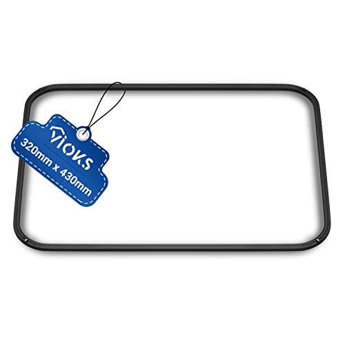 VIOKS Junta para puerta de repuesto para Ariston C00081579 Junta de goma para puerta con 4 ganchos, junta para horno, junta de marco, accesorios para horno, horno, horno, estufa