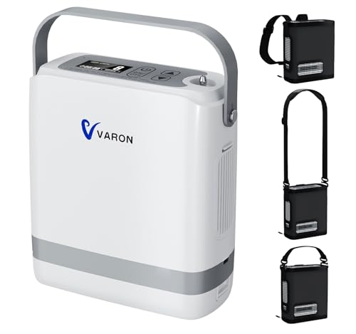 Rugged Oxygen Generator (ROG),Portable Oxygen Generator for Travel,Adjustable Machine with Complete...