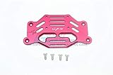 traxxas trx-4 bronco/blazer/mercedes-benz g500 upgrade parts aluminium front fender stabilizing plate - 1pc set red