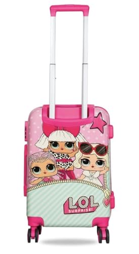 Image of ADSON Abs Kids Trolley 360 Rotating Luggage 360 Wheels Non-Breakable Exclusive Edition 20 Inch Kids Hardsided Suitcase with 4 Wheels, 360 Wheel Travel Trolley Bag