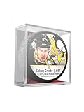 Sidney Crosby Pittsburgh Penguins Officially Licensed Hockey Puck With Holder