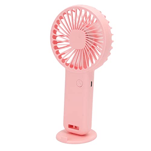 Mini Ventilador de Mano, Ventilador Recargable, Carga USB Silenciar Ventilador de Bolsillo Pequeño Abanico Portátil de Pilas Ventilador Eléctrico de Refrigeración (Abanico pequeño