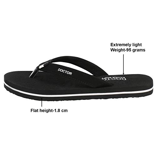 Image of DOCTOR EXTRA SOFT House Slipper for Women's Care Dr Orthopaedic Super Comfort Fitting Flat Cushion Chappal Flip-Flop for Ladies & Girl's